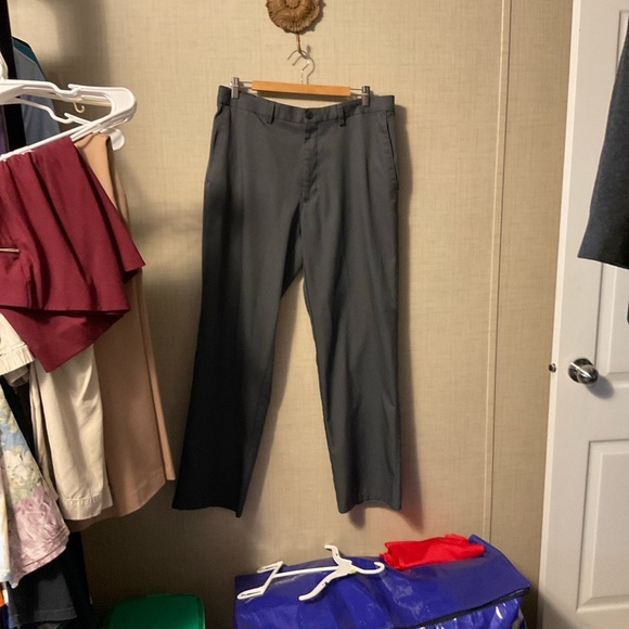 Men's Charcoal Dress Pants - Picture 1 of 6